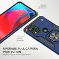 thumbnail image 3 of NIFFPD Moto G Stylus 5G 2021 Case Military Grade Phone Case with Kickstand for Motorola G Stylus 5G 2021 Blue, 3 of 6