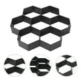 thumbnail image 3 of FRCOLOR Hexagon Brick Mold Plastic Cement Tile Mould DIY Garden Path Paving 1 Set (Black), 3 of 6