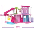 thumbnail image 3 of Barbie Mini BarbieLand DreamHouse & 3-Vehicle Playset with 4 1.5-Inch Dolls, Doll House Furniture & Accessories, Includes DreamCamper, Boat & Plane, 3 of 5