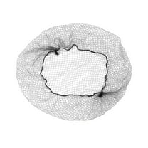 Hair Net 100/200/300/400Pcs Black Hair Net Elastic Edge Mesh Stretchable Hair Nets for Women Sleeping Ballet Bun Service Individual Package Hairnet