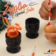 thumbnail image 7 of Radicaln Black Marble 2.5" Handmade Egg Cups Set of 2 Natural Stone Boiled Egg Holders for Breakfast, Egg Storage, Brunch, Table Décor, Kitchen Accessories & Gift Ideas, 7 of 7