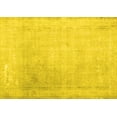 thumbnail image 1 of Ahgly Company Machine Washable Indoor Rectangle Abstract Yellow Contemporary Area Rugs, 6' x 9', 1 of 4