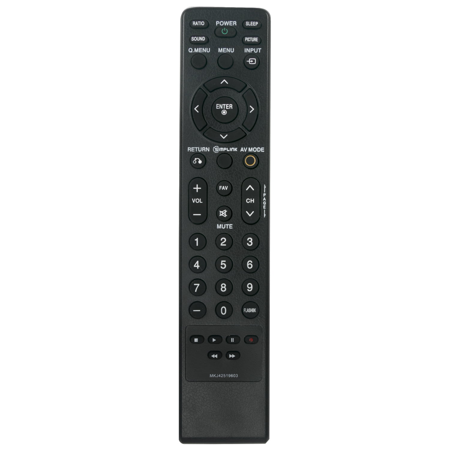 New Remote Control Replace AKB74455416 for LG Smart LED HDTV 43LF5900 49LF5900