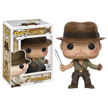 Funko Pop! Movies Indiana Jones (w Machete) Temple of Doom Disney Exclusive authentic Figure #200