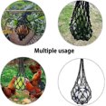 thumbnail image 4 of Chicken Feeder, 2pcs Hanging Net Bag For Chickens, Automatic Chicken Feeder, Hanging Feeder Food Skewer, Anti-waste Net Bag For Fruits And Vegetables, 4 of 5