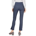 thumbnail image 2 of Charter Club Side Vent Straight Leg Pants Blue Combo 14, 2 of 3