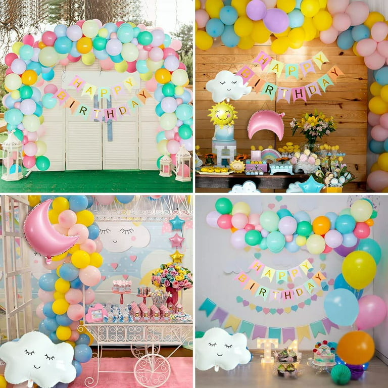 Art Party Decorations for a Girl  Rainbow Art Party Set – Sunshine Parties