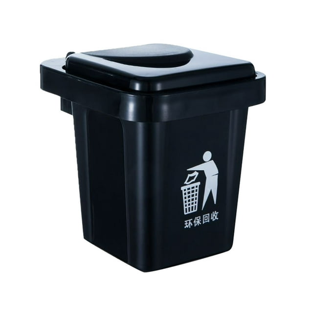 Wall Mounted Ashtray For Bathroom Plastic Stainless Steel Lined Trash Can Design Hanging Ash Tray Convenient Ash Disposal Keep Clean