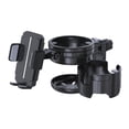 thumbnail image 2 of Portavasos para cochecito, portavasos para cochecito, versátil, con capacidad para 2 tazas, fácil de instalar con soporte para teléfono, portabotellas Negro, 2 of 10
