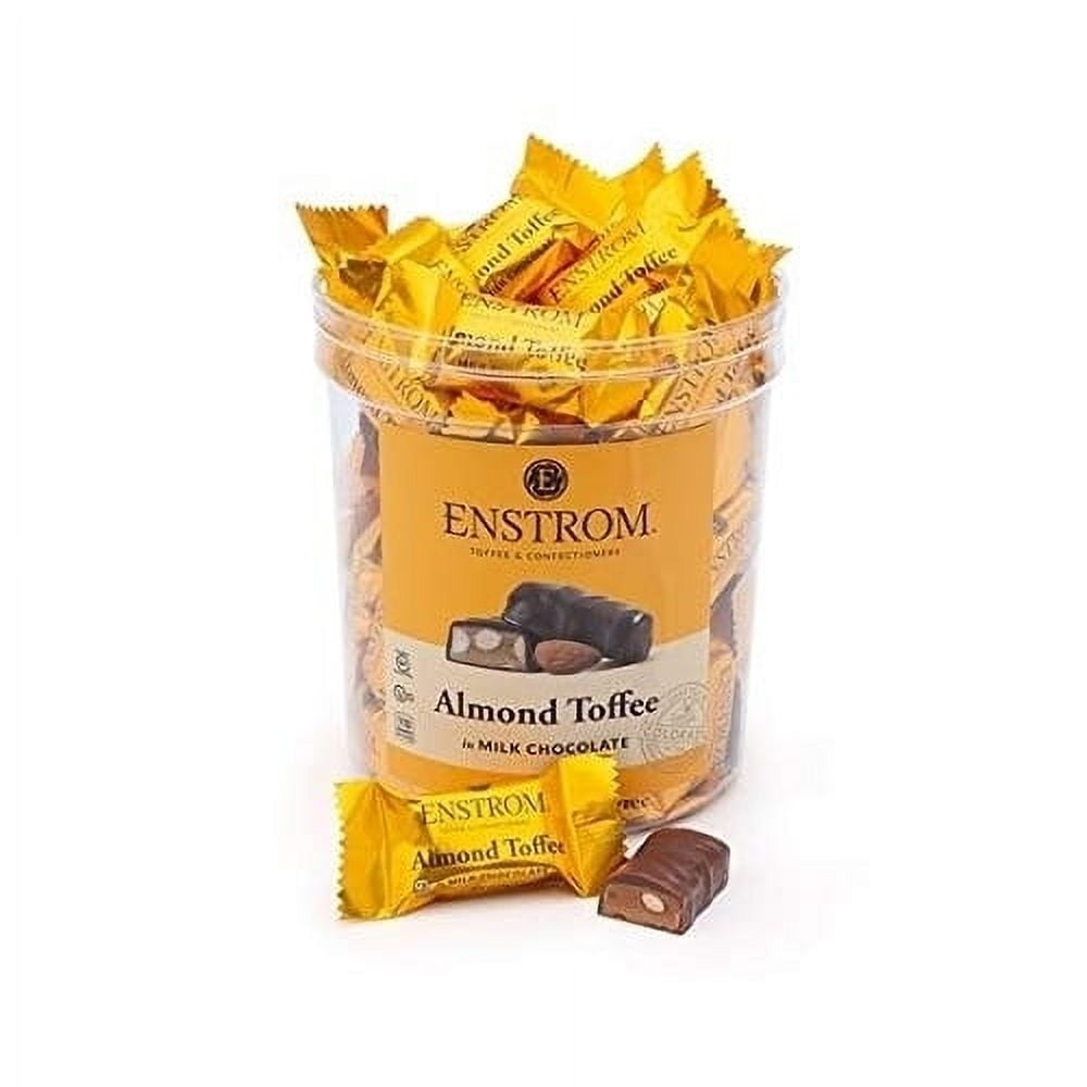 Enstrom Almond Toffee Milk Chocolate Petites 37.5 Ounce 75