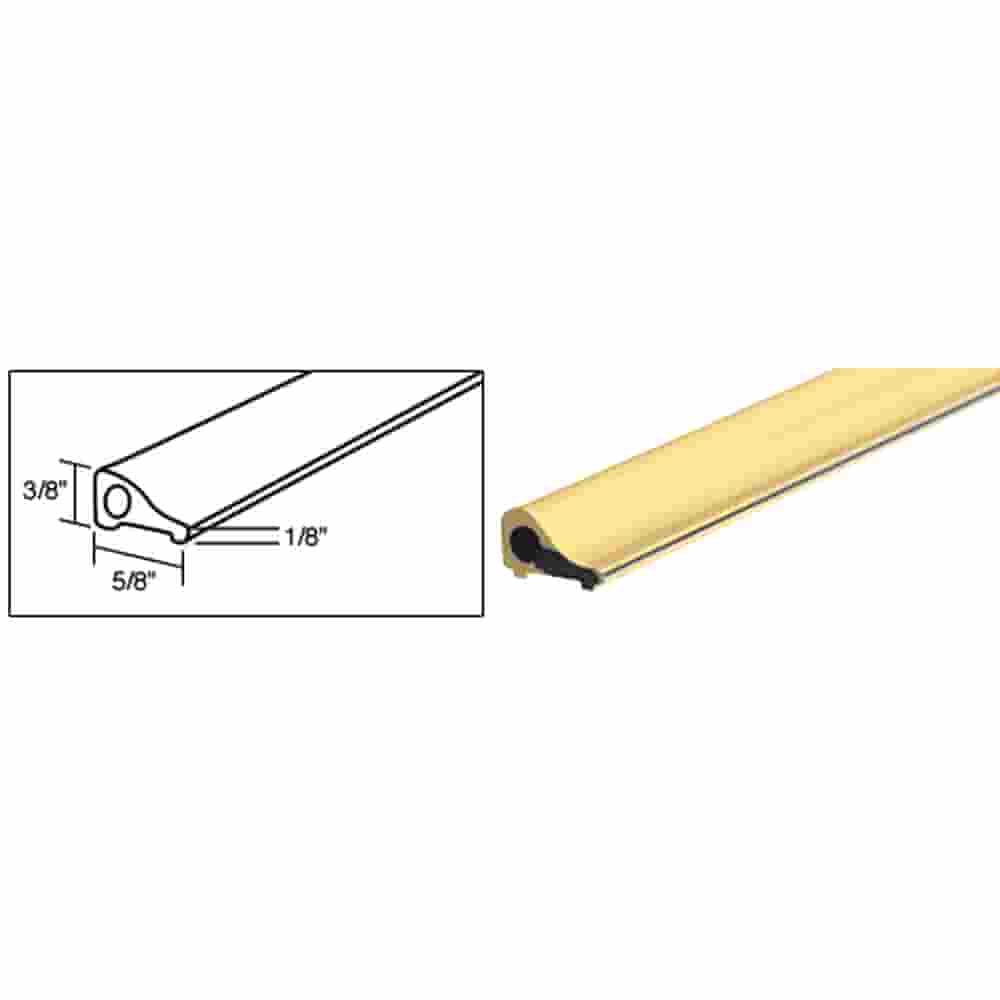 CRL Brass Frameless Shower Door Tapered Threshold 31 in long