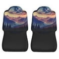 thumbnail image 5 of KAKALAD Sunset Mountains With Trees Mountain 02 Car Accessories Seat Covers Set Vehicle Seat Covers Universal Front Seats Protector 2 Pcs, 5 of 9