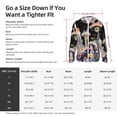 thumbnail image 5 of Lsque Cute Mushroom Landscape UPF 50+ Lightweight Sun Protection Men's Women's Long Sleeve Shirt, Hoodie Performance -3X-Large, 5 of 9