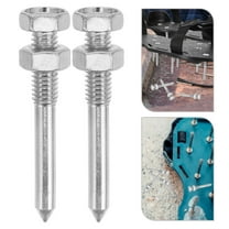 SOPOTUTU Metal Aerator Shoe Spikes for Lawn and Garden Tools, Soil Aeration, 20 Pieces