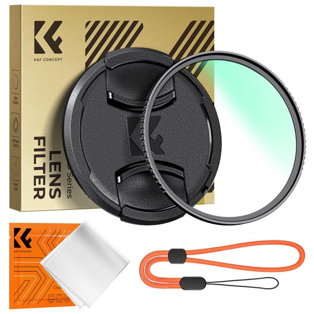 Filtro de protección de lente UV K&F CONCEPT 55 mm MC UV para cámara