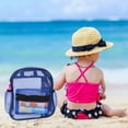 thumbnail image 5 of Summer Anckoeil Beach Bags- Sandproof- Mesh Beach Bag for Swim Pool Bag Beach Tote Bag-Toy Tote Bag-Grocery Storage Net Bag, 5 of 7