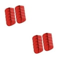 thumbnail image 1 of Thinsony Golf Head Covers PU Portable Protector Travel Athlete Golf for Training Red Large 10 Pcs 2Set, 1 of 6