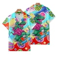 thumbnail image 2 of Camisetas de dibujos animados de dinosaurios en 3D para hombre y mujer, camisetas de playa, camisetas hawaianas para niños y mujeres, camisetas con gráficos de conejos a la moda, 2 of 5