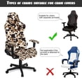 thumbnail image 5 of XYZCANDO Brown Camouflage Gaming Chair Slipcover Set 4 Pieces Anti-Scratch Gaming Chair Protective Cover with Zipper Stretch Fabric Protector for Large and Tall Reclining Gaming Chairs, 5 of 7