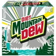 thumbnail image 2 of Diet Mountain Dew Citrus Soda Pop, 12 fl oz, 24 Pack Cans, 2 of 7