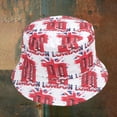 thumbnail image 1 of Chapeau Bob pour Extérieur Léger Réglable Grand Bord Design Imprimé Britannique Accessoires de Mode Décontractée d'Été, 1 of 3