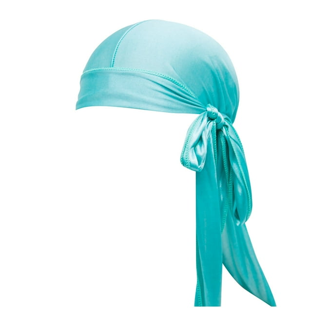 WEIYLL Bucket Hats For Women Men Durag Colour Options Silk Du Rags Waves Braids Locs Breathable Solid Headwear