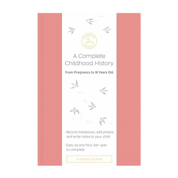 Planner Promptly Journals Diario completo de la historia de la infancia