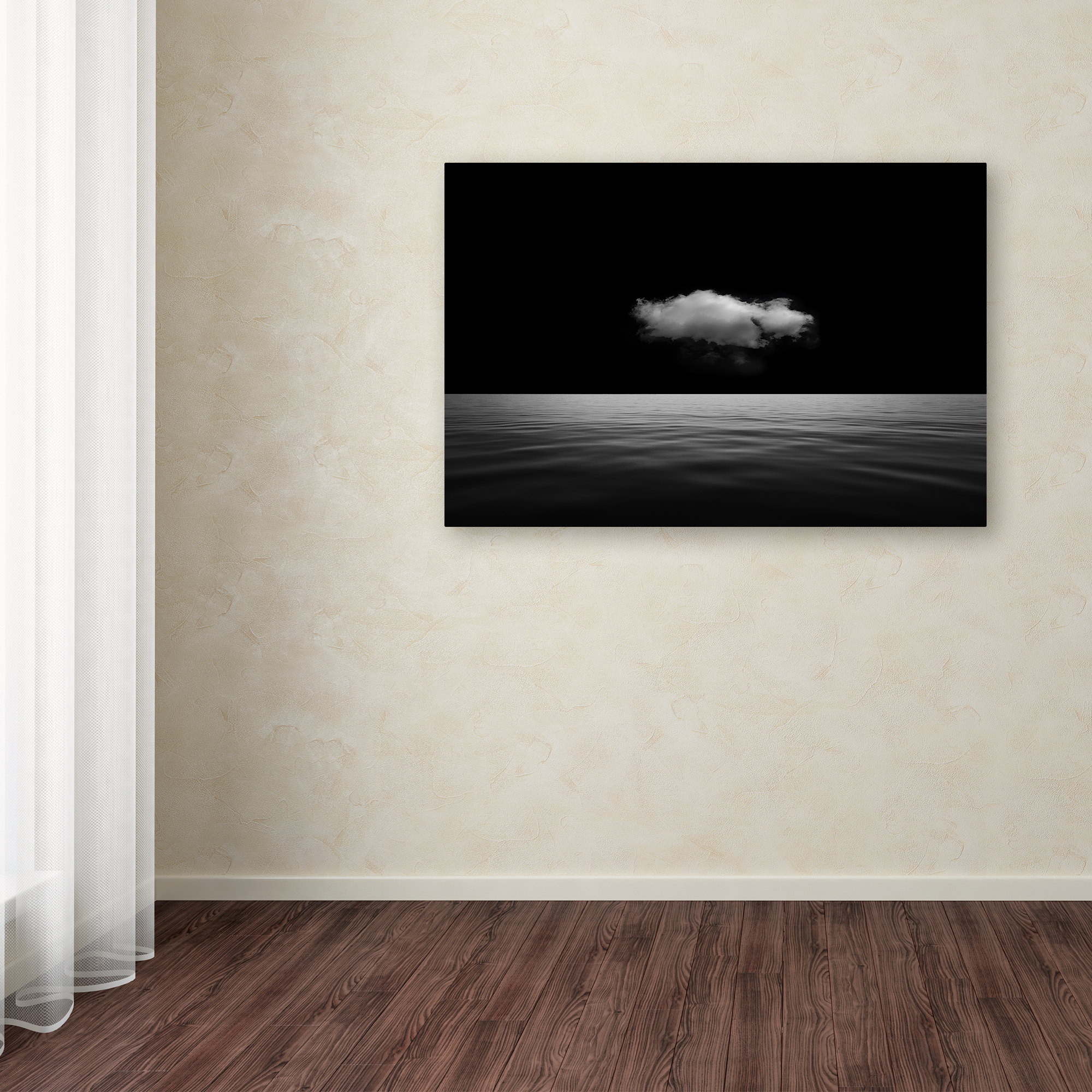 Stefan Eisele 'Lonely Cloud' Canvas Art