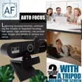 thumbnail image 4 of 1080P Full HD USB Webcam for PC Desktop & Laptop Web Camera with Microphone Full HD, 4 of 7