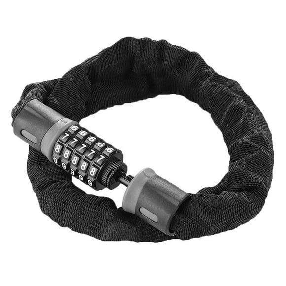 Chaîne de Vélo en Acier au Carbone Multi-Usage Cadenas Codé pour Moto Électromobile