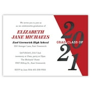 School Color Graduation Invitation