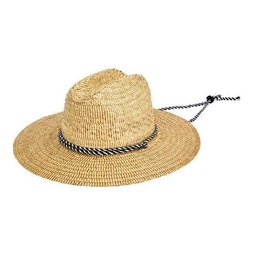 Photo 1 of Men's San Diego Hat Company Kwai Braided Straw Lifeguard Safari Hat RSM586