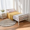 thumbnail image 2 of Pemberly Row Polyester Fiber Electric Heated Twin Size Blanket in White, 2 of 10