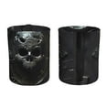 thumbnail image 2 of Gaeub Ornate Dark Skull Book Print Car Trash Can, Collapsible Trash Can for Car, Waterproof Car Garbage Can, Hanging Car Trash Can Bin, 2 of 7