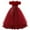 R40-Red, variant on RMGVDSD Vintage Off The Shoulder Flower Girl Dress Embroidery Elegant Girls Dresses Casual Princess Wedding Holiday Birthday Party Wear Comfort Stylish Dress
