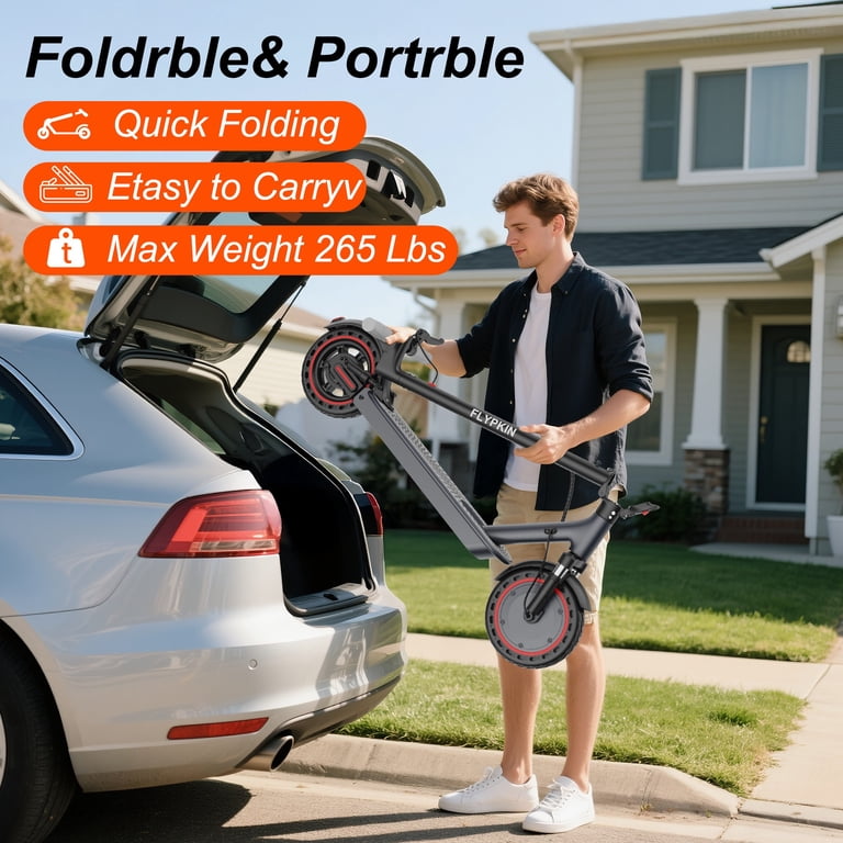 Adult Electric Scooter with 10