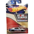 thumbnail image 2 of Hot Wheels American Stars and Stripes Bundle of 8 Red White Blue Diecast Vehicles, 2 of 9