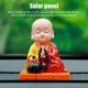 thumbnail image 4 of Little Monk Adornos 3 X 3 X 35in Pequeño Monje Adornos solares con energía solar Lindo Buda Decoración Artesanía Muñecas Adornos para Dormitorio Sala de Estar ANGGREK  Otros, 4 of 8