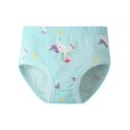 thumbnail image 4 of GYRATEDREAM 6 Packs Toddler Baby Girls Soft Cotton Underwear Kids Breathable Comfort Panty Briefs Children Cartoon Print Undies for 2-7 Years, 4 of 6