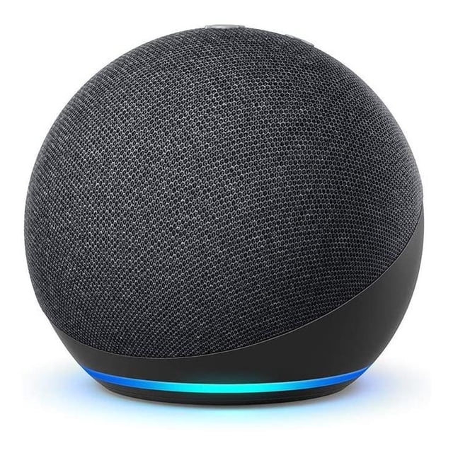Echo Dot 4th Gen con asistente virtual Alexa Black Negra 110V/240V Echo Dot Echo dot 4