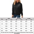 thumbnail image 2 of Sudadera Sudaderas con capucha recortadas para mujer Ropa deportiva informal y cómoda de color sólido (Negro L) Cgtredaw Negro T L para Mujer, 2 of 8