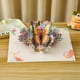 thumbnail image 4 of Butterfly Flower 3D Pop Up Card with Floral Design for Her Mum Mothers Day - Women Wife Girlfriend Anniversary Valentines, 4 of 5