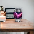 thumbnail image 7 of JAGASY Pink Galaxy Stars Urn for Child - Black Small Urn for Human Ashes Keepsake - Tiny Funeral Urns for Boy & Girl - Memorial Cremation Urns for Siblings - (3 Inch), 7 of 7