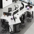 thumbnail image 2 of Makeup Free Shipping Office Desk Adult Conference Secretary Executive Office Desk Beauty Corner Mesas Para Ordenador Furniture My Lux Decor Round, 2 of 30