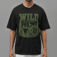 thumbnail image 2 of Men's 100% Cotton T-Shirt, Short Sleeve Crewneck Graphic Tee, Soft Breathable Casual Basic Shirt S-3XL, 2 of 7