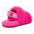 thumbnail image 3 of Ugg Fluff Yeah Girl's Kid's Sheepskin Slide Slipper Sandals, 3 of 5
