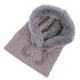 thumbnail image 5 of Bufanda térmica ANGGREK para sombrero de invierno para mujer cuello de piel grande, 5 of 8