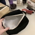 thumbnail image 5 of Small Makeup Bag for Canvas Travel Cosmetic Pouch Toiletry Bag for Women Girls Gifts Portable, 5 of 6
