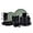 Bubble Green, variant on Euro-Nordic Stoneware 20pc Dinnerware Set, Reactive Glaze (Green, 20pc Set)