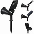 thumbnail image 4 of Projecteur Solaire Extérieur, IP65 Étanche, Réglable à 180°, Vert, avec Panneau Solaire, Compatible avec Jardin, Cour, Chemin, Allée, 4 of 4